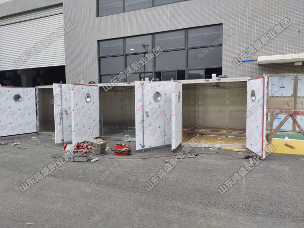 【观察，理解】大型电缆蒸汽房安装案例，大型电缆交联房定制，高温电缆蒸房供应，河北保定曲阳县